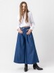 페이지 Two tuck wide pants-NAVY PAGE